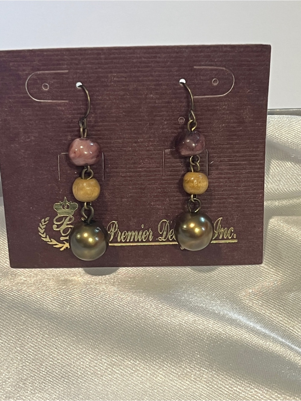 "Into the Wild" dangle earrings by Premier Designs, Inc.